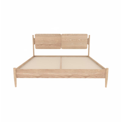 Lukowski Oak Platform Bed