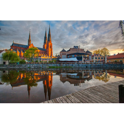 Cathedral 1 Piece Wrapped Canvas Wall Art
