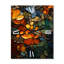 Hardedge Art Earthy Euphony III - Horloge murale abstraite surdimensionnée-99632593