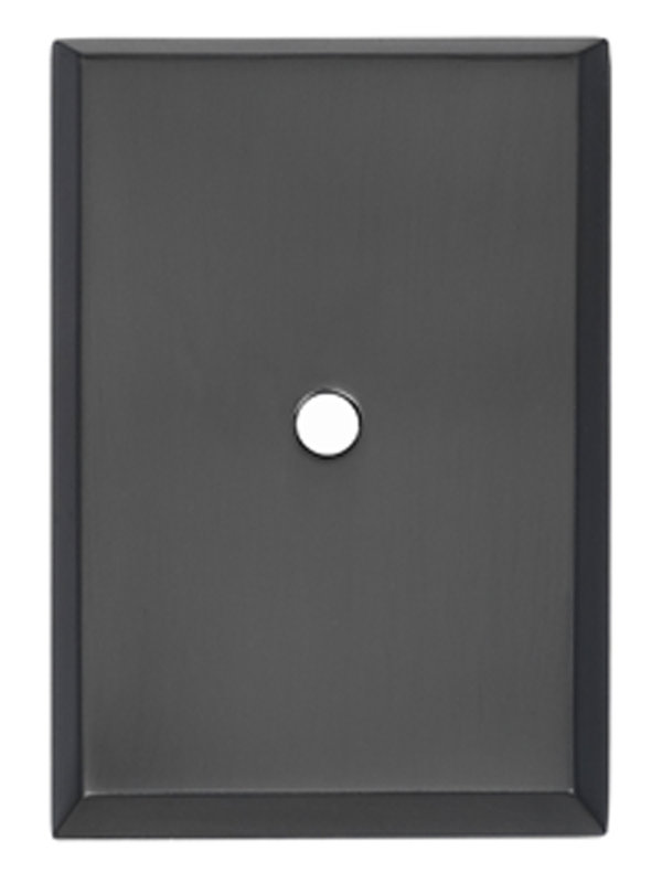 2.63" Back Plate, Bronze, 2.63" H x 1.75" W x 0.13" D
