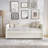 Daybed With Trundle Upholstered Tufted Sofa Bed, Boucle Fabric(83"X43"X29.5")-1288528286