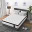 Matelas moyen en mousse viscoélastique infusée de charbon de bois 14 po 14 po-1283391641