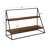 Talton 2 Piece Metal Tiered Shelf