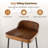 Starcena Counter Stool with Iron Frame-1902245952