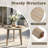 Outdoor 3 Pieces Seating Group With Cushions