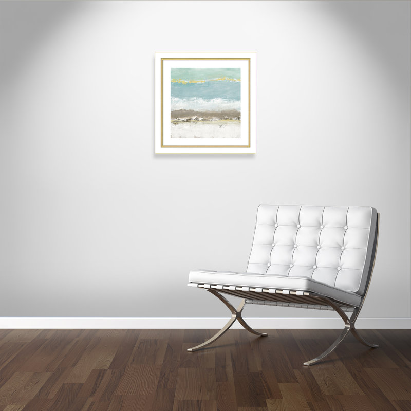 Cadre photo Avgerinos «Peaceful Reverie», Cadre blanc, H 25,75 po x l 25,75 po x P 1,13 po