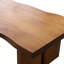 Ensemble de table de conférence moderne en bois massif pour 8 personnes avec 8 chaises de bureau-662200606