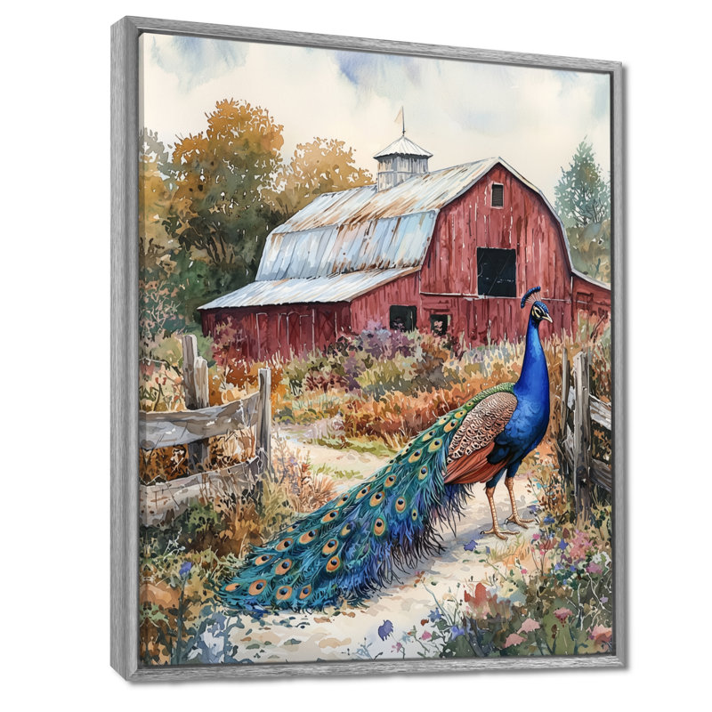 Ingleside - Animals Canvas Art Print, H 20 po x l 12 po, Reproduction encadrée sans passe-partout, Argent argent