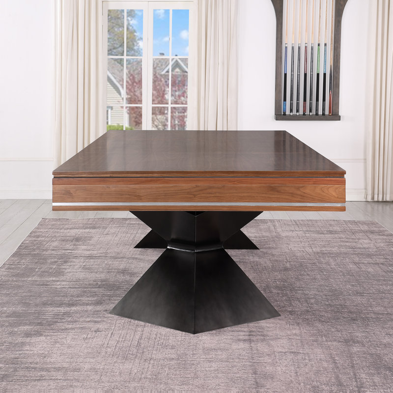 Valencia Playcraft Valencia 8' Slate Pool Table with Professional Installation Included, Olive, Yes