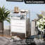 Solomone End Table with Built-In Outlets-510843828