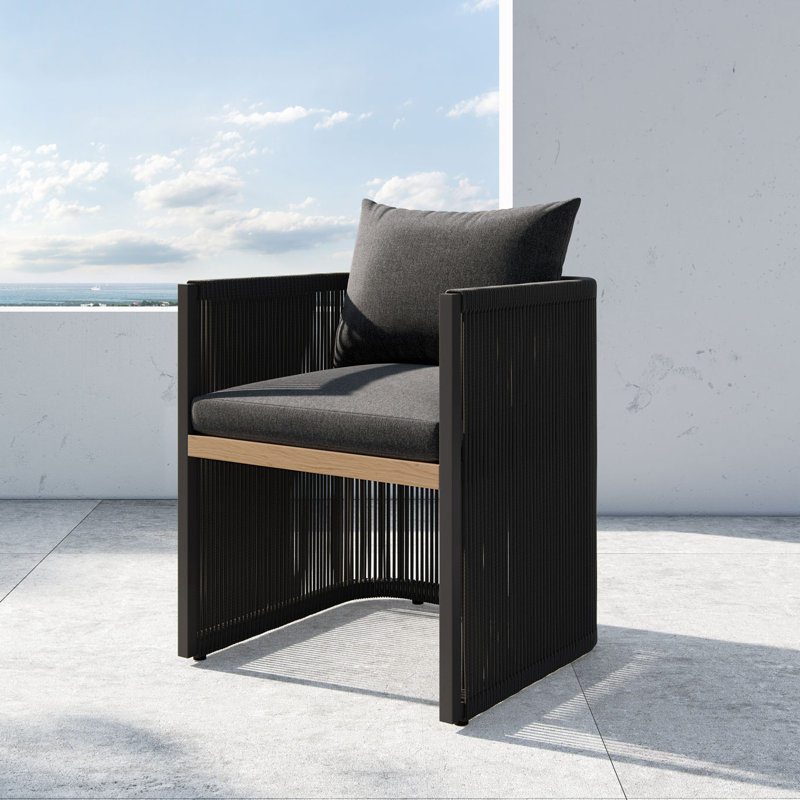 Clifton Dining Chair In Peppercorn Fabric