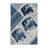 Soft Plush Gine Tuk Tuk Rickshaw Bohemian Block Print Area Rug in Gray – SkyBlue Binding-1363455150
