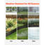 Bordure de jardin en acier 6 paquets 40 x 6 po bordure de jardin résistante à la rouille noir