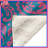 Pink Blue Paisley Pattern Blankets-130507774