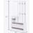 Combination Model Gate Cabinet with Shoe cabinet+Hang shelf+ Mirror