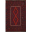 Tapis rouge Kilim 9 pi 13 po