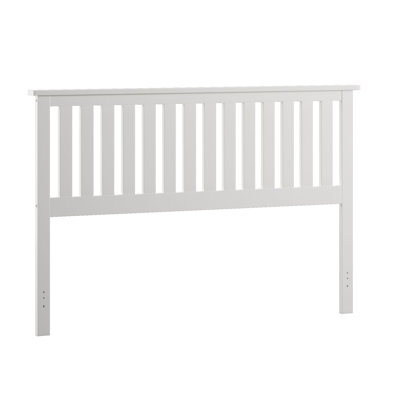 Solid Wood Slat Headboard