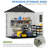 8 Ft. W X 6 Ft. D Resin Storage Shed-116616838