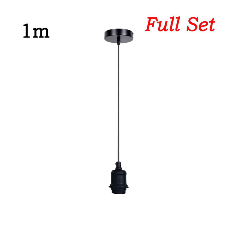 Drakesville 1 - Light Pendant, Black