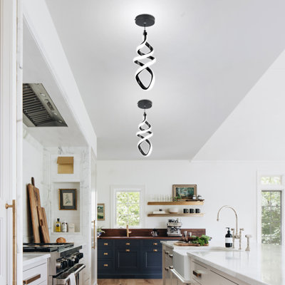 Luminaire suspendu moderne à DEL