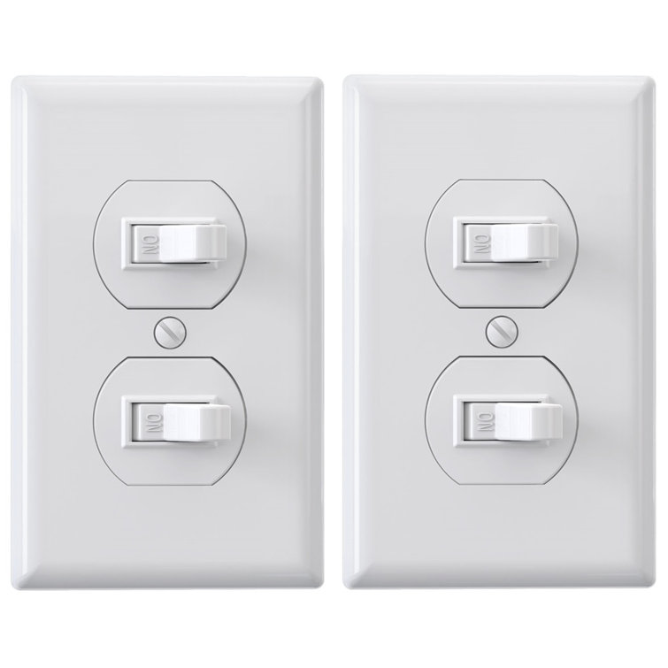 15 Tamper Resistant Single Pole Toggle Light Switch