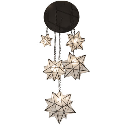 Moravian Star 5 - Light Pendant