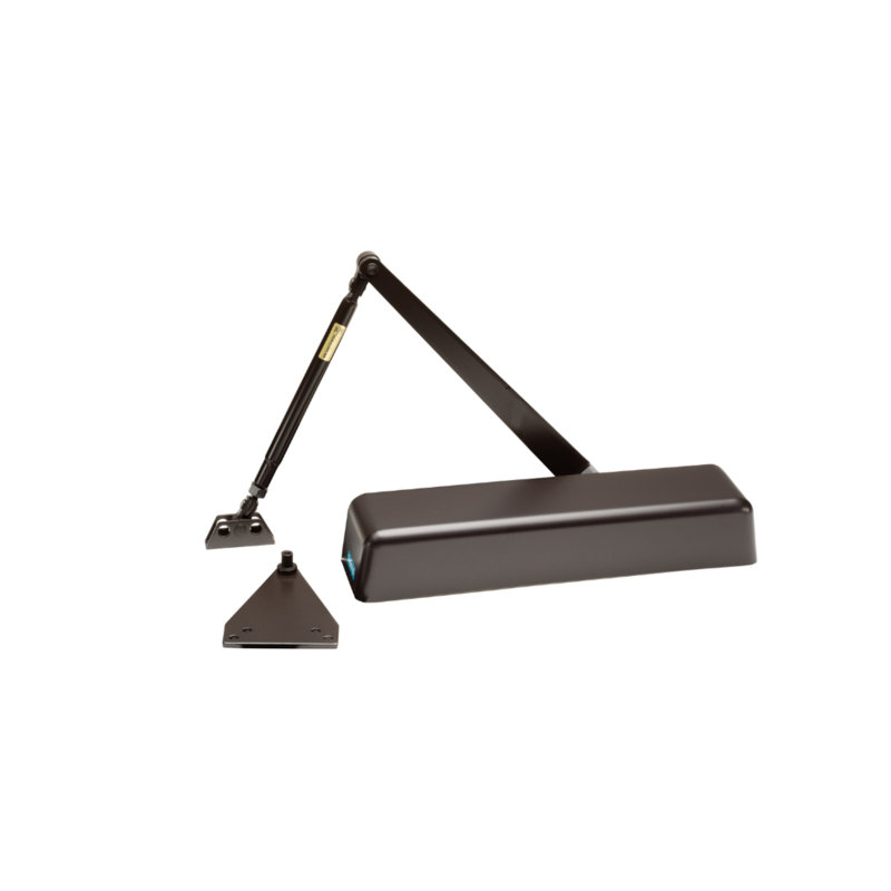 Commercial ADA Grade 1 Door Closer in Aluminum and Duronodic With Adjustable Sizes 1-4, Duronodic