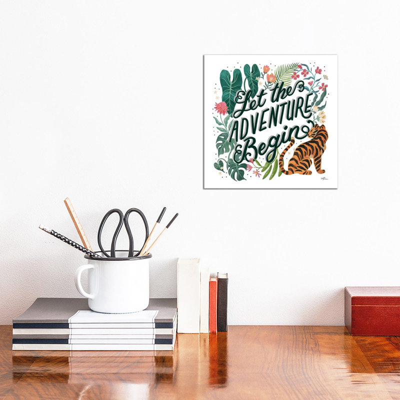 Jungle Love VII by Janelle Penner - Wrapped Canvas Print, 30.48 cm H x 30.48 cm W
