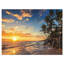 « Paradise Tropical Island Beach with Palms » par Valio84sl - impression photographique sur du métal-1127495410-1204702955-1204702957