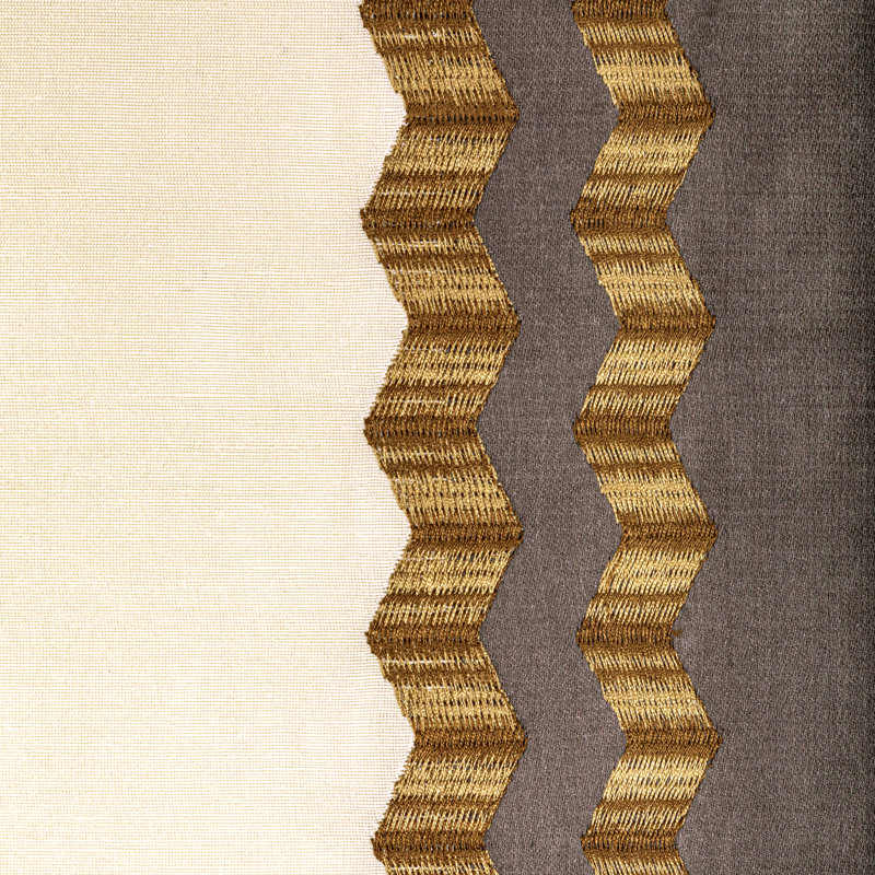 Arcadia Waldon Stripe Fabric, Brown