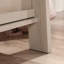 Commode 4 tiroirs, finition grise