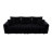 82.7 " Plush Corduroy 3-Seat Sofa,Modern Comfy Upholstered Sofa Cloud Couch, Convertible Deep Seat Sofa with Soft Pillows-1517482569