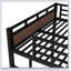 Lit superposé polyvalent en métal avec option mezzanine, conception séparable et clôture de sécurité surélevée pour des agencements de pièces flexibles-129600346