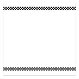 Signature Collection Black Check Shower Curtain