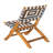 Modern Lounge Chair Accent Chair Patio Indoor Seating Rattan Wood Wicker Armchair Contemporary Furniture