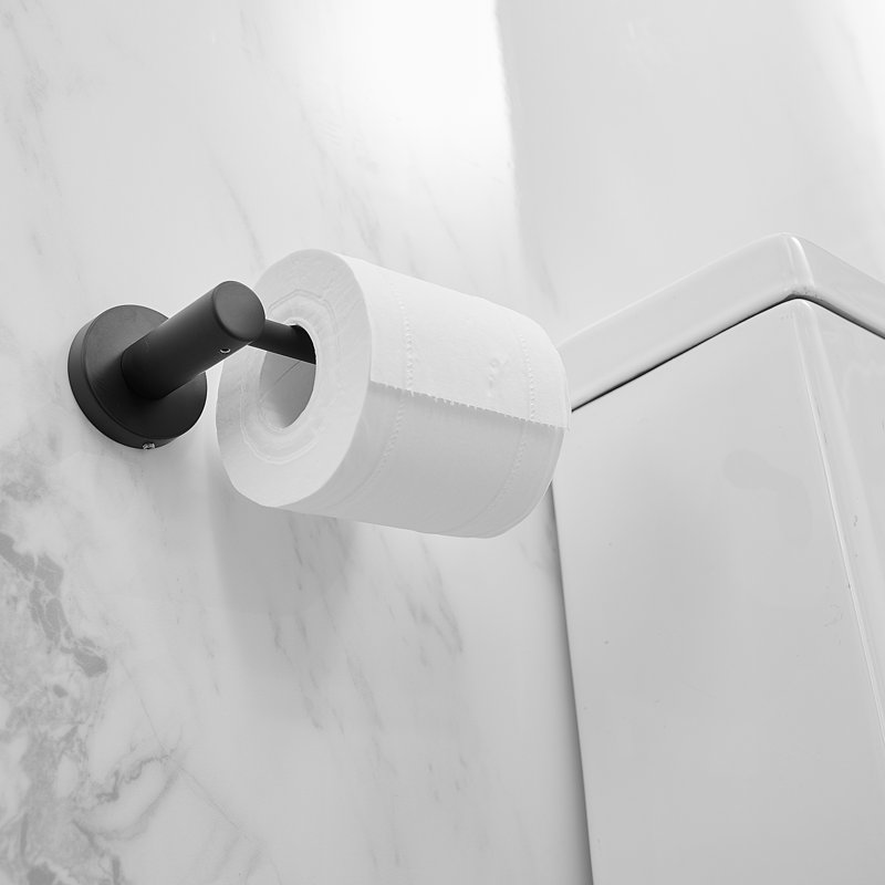 5 - Piece Bathroom Hardware Set, Matte Black