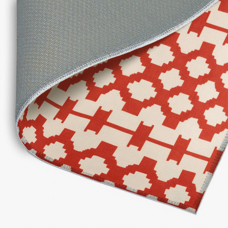 Tapis intérieur et extérieur beige Trellis, Rectangulaire 2 pi x 3 pi