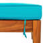 Chaise de patio avec coussins