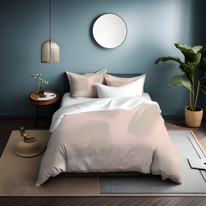 Literie , Housse de couette simple + 1 taie décorative pour