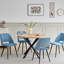 43.5cm H Upholstered Metal Parsons Chair-787382563-774868827