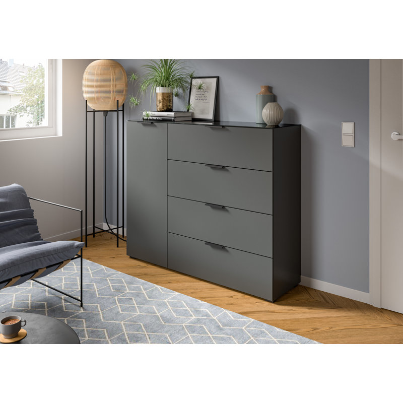 Ray 135cm W 4 - Drawer Chest of Drawers