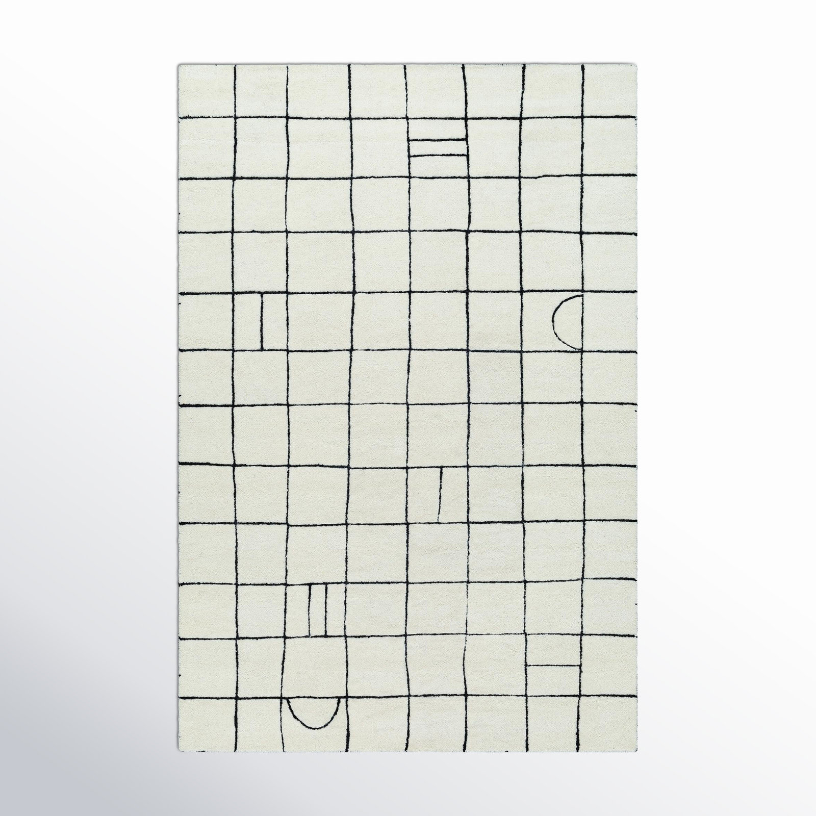 Amberwood Hand-Tufted Rug, Rectangle 2' x 3'