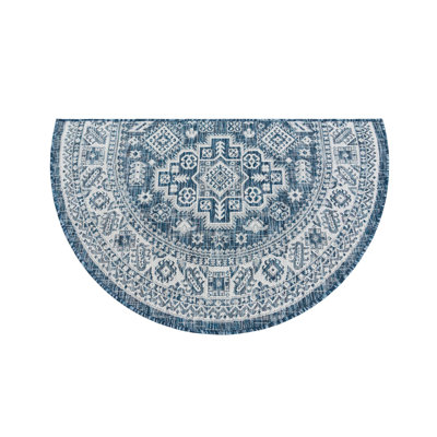 Tapis intérieur / extérieur brun Anariya