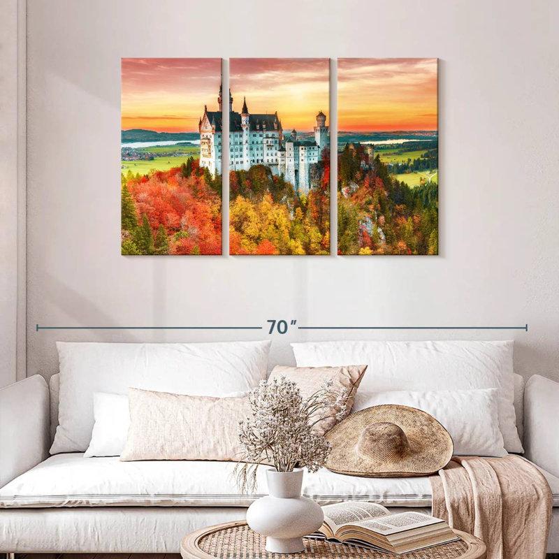 Neuschwanstein, H 28 po x l 45 po