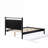 Queen Size Platform Bed Frame, Bedroom Solid Wood Upholstered Bed, Gray-toned With Fluffy Soft Headboard