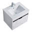 Ensemble de meuble-lavabo mural simple 24 po Kynlyn-1984212316
