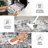 Washable Area Rug Modern Abstract Carpet with Non-Slip Backing, Stain-Resistant Low Pile Floor Rug, Easy Cleaning Foldable Indoor Mats for Bedroom, Living Room, Office-43140612-49917964