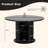 47" Storage Round Dining Table-54192367