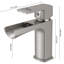Robinet de salle de bain à cascade avec assemblage de drain et robinets de lavabo de salle de bain à un trou-103484855