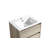 Delly 24 " W Wall Mounted 1 Single Vanity Bathroom Vanity With Engineered Stone Top-1525444874